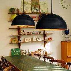 Lámpara colgante tipo domo