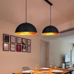 Lámpara colgante tipo domo