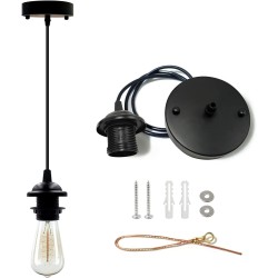 Extensión y base para lámpara