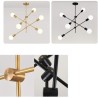 Lámpara Contemporánea Tipo Candelabro de 6 luces