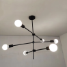 Lámpara Contemporánea Tipo Candelabro de 6 luces