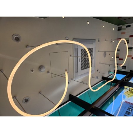 Tira LED con Difusor de Acrílico Circular (tira de 6 metros)