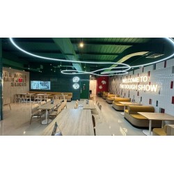 Tira LED con Difusor de Acrílico Circular (tira de 6 metros)