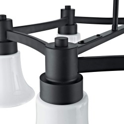 copy of Lámpara Colgante 4 Esferas de Vidrio