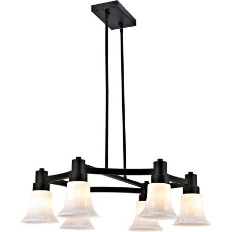 copy of Lámpara Colgante 4 Esferas de Vidrio