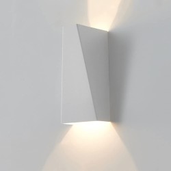 Lámpara de pared exterior asimétrica