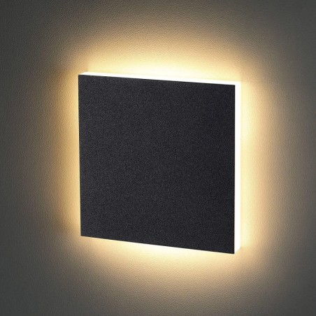 Lámpara de pared exterior cuadro