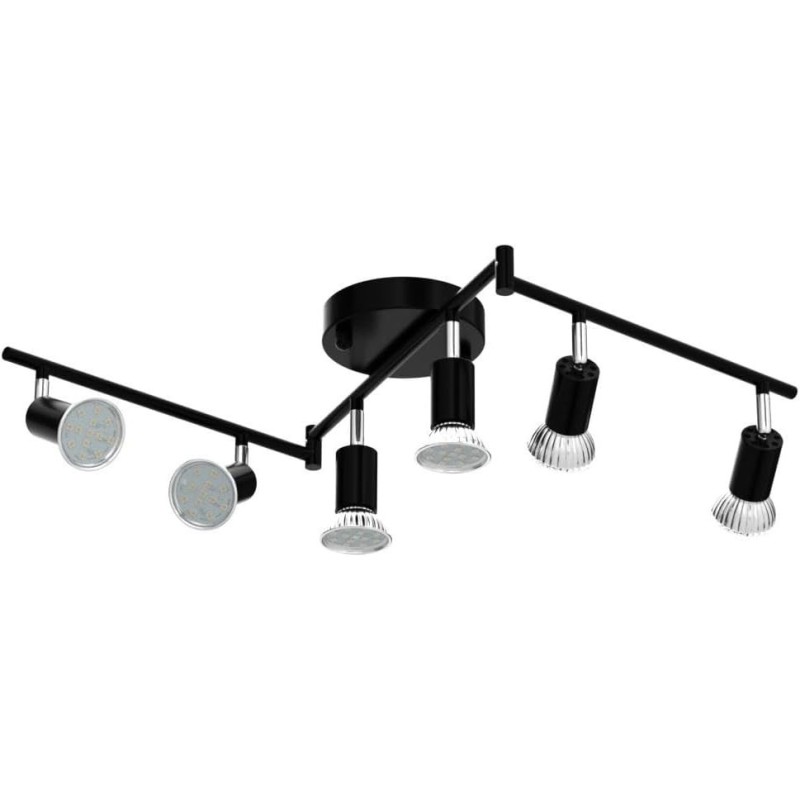 Riel de cielo 6 luces