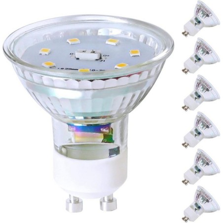 Bombillo Spot Rosca GU10 Led Luz Blanca