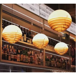 Lámpara colgante atardecer