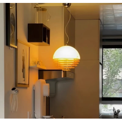 Lámpara colgante atardecer