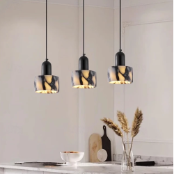 Lámpara colgante de mármol