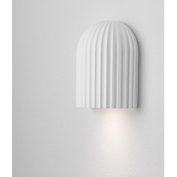 Lámpara de pared de resina color blanco o café