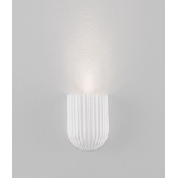 Lámpara de pared de resina color blanco o café