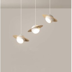 Lámpara colgante irregular plato