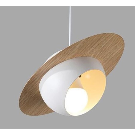 Lámpara colgante irregular plato