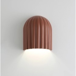 Lámpara de pared de resina color blanco o café