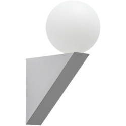 Lámpara de pared blanco o negro