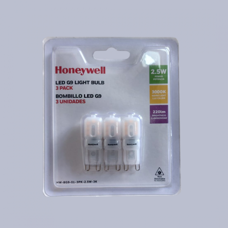 Foco LED G9 Luz Cálida (individual)