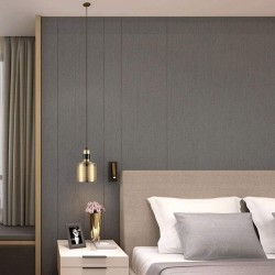 Lámpara colgante vaso dorado con detalle