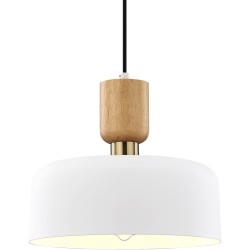 Lámpara Colgante Moderna Blanca