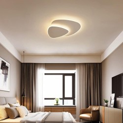 Lámpara de cielo elegante blanca