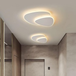 Lámpara de cielo elegante blanca