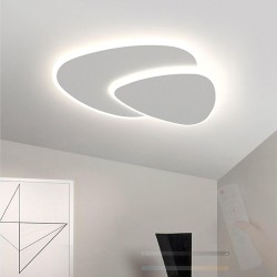 Lámpara de cielo elegante blanca