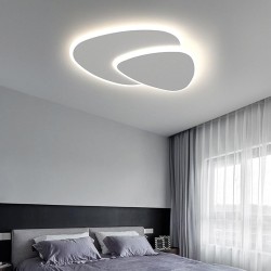 Lámpara de cielo elegante blanca