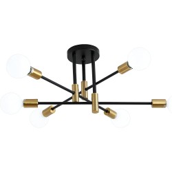 Lámpara de Cielo tipo araña 6 luces