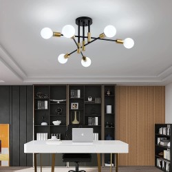 Lámpara de Cielo tipo araña 6 luces