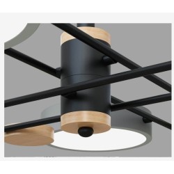 Lámpara de cielo LED con 6 luces