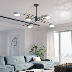 Lámpara de cielo LED con 6 luces