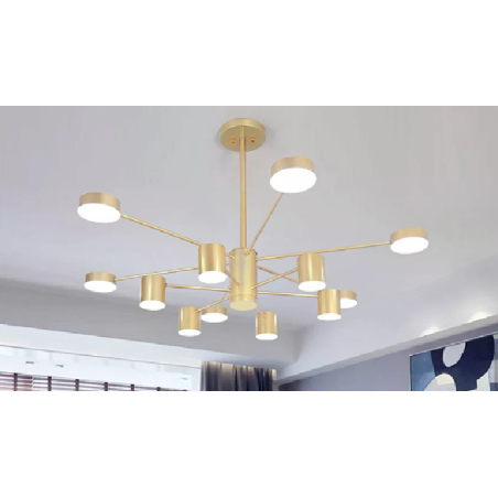 Lámpara de cielo 12 luces LED