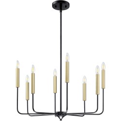 Lámpara de cielo tipo candelabro