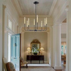 Lámpara de cielo tipo candelabro