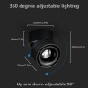 Lámpara de cielo tipo spot ajustable
