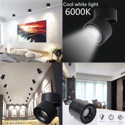 Lámpara de cielo tipo spot ajustable