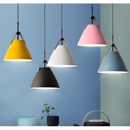 Lámpara Colgante Escandinava copa pequeña