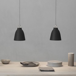 Lámpara colgante tipo vaso grande